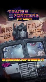 The Transformers: The Movie 40th Anniversary